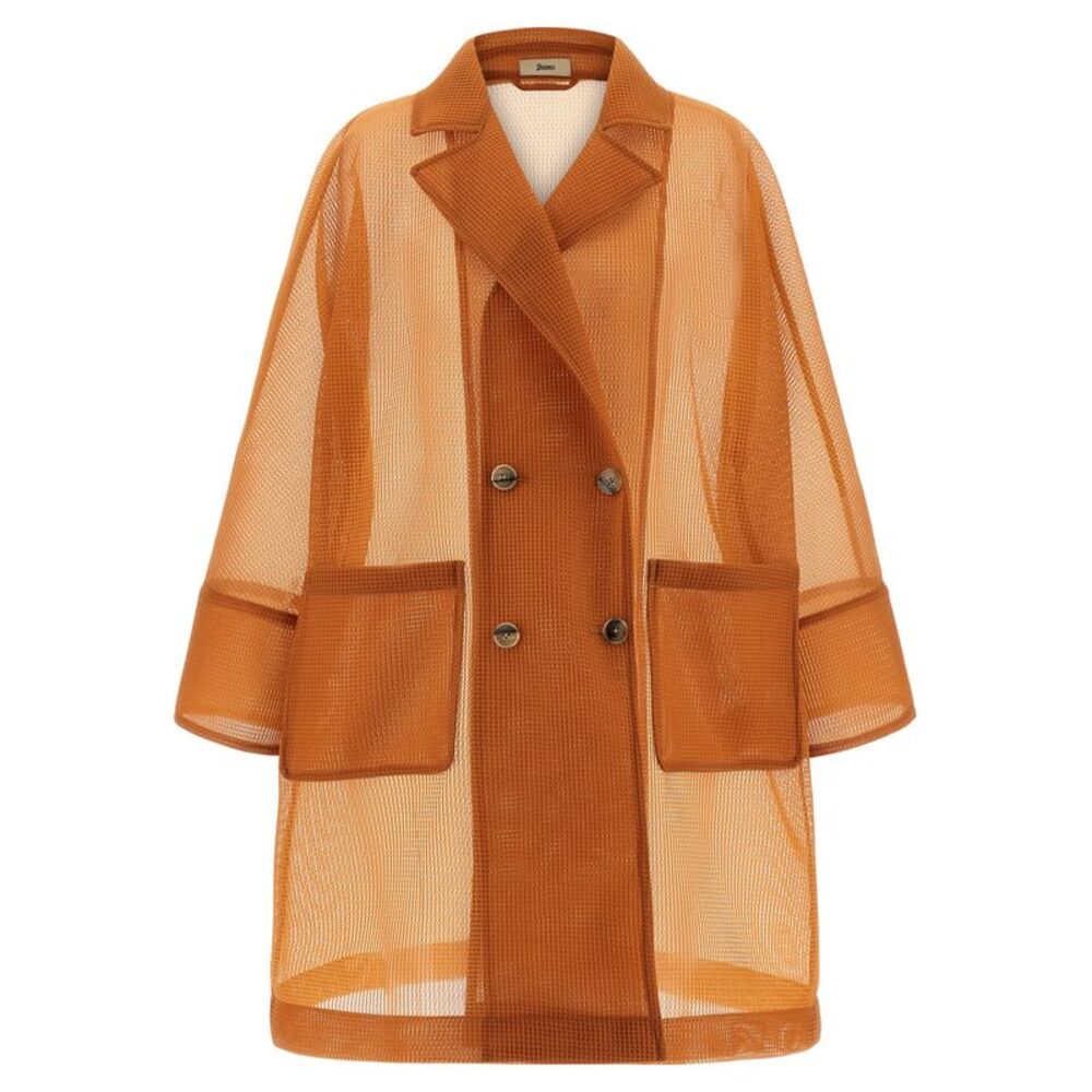Herno Women See-Through Coat